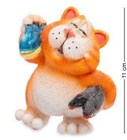 Фигурка Кот - Счастливый Рыбак