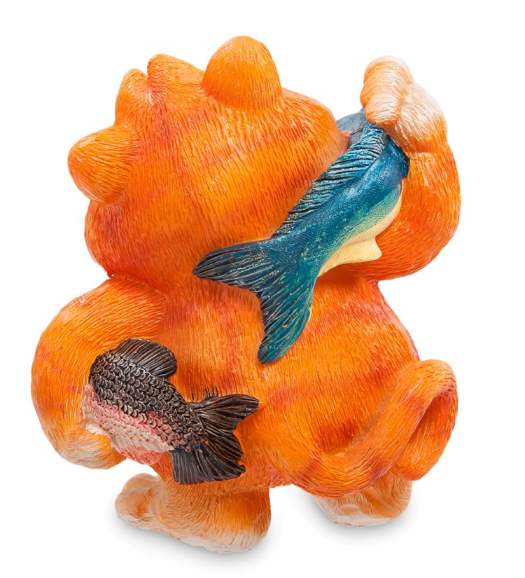 Фигурка Кот - Счастливый Рыбак The Comical World of Stratford RV-566, оборотная сторона