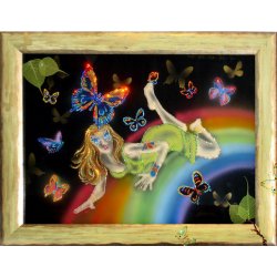 Картина Сон в летнюю ночь c кристаллами Swarovski