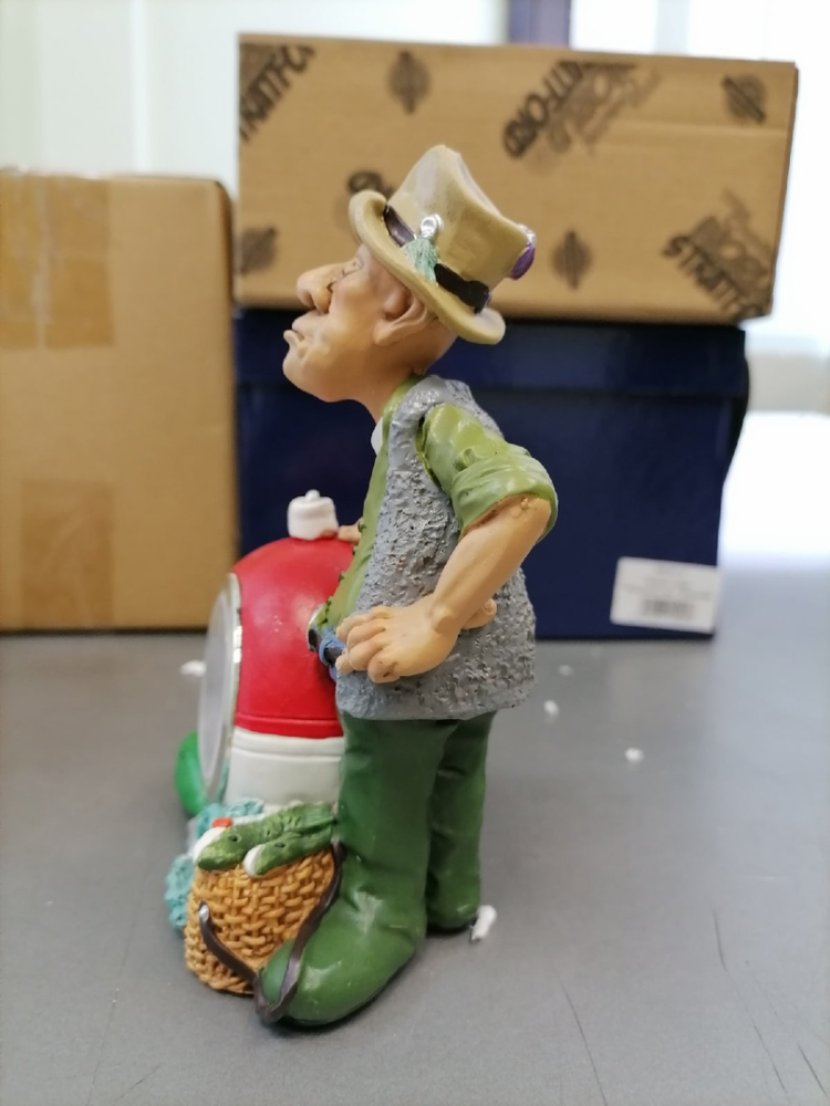 Часы Рыбак The Comical World of Stratford RV-592, фото со склада вид профиль