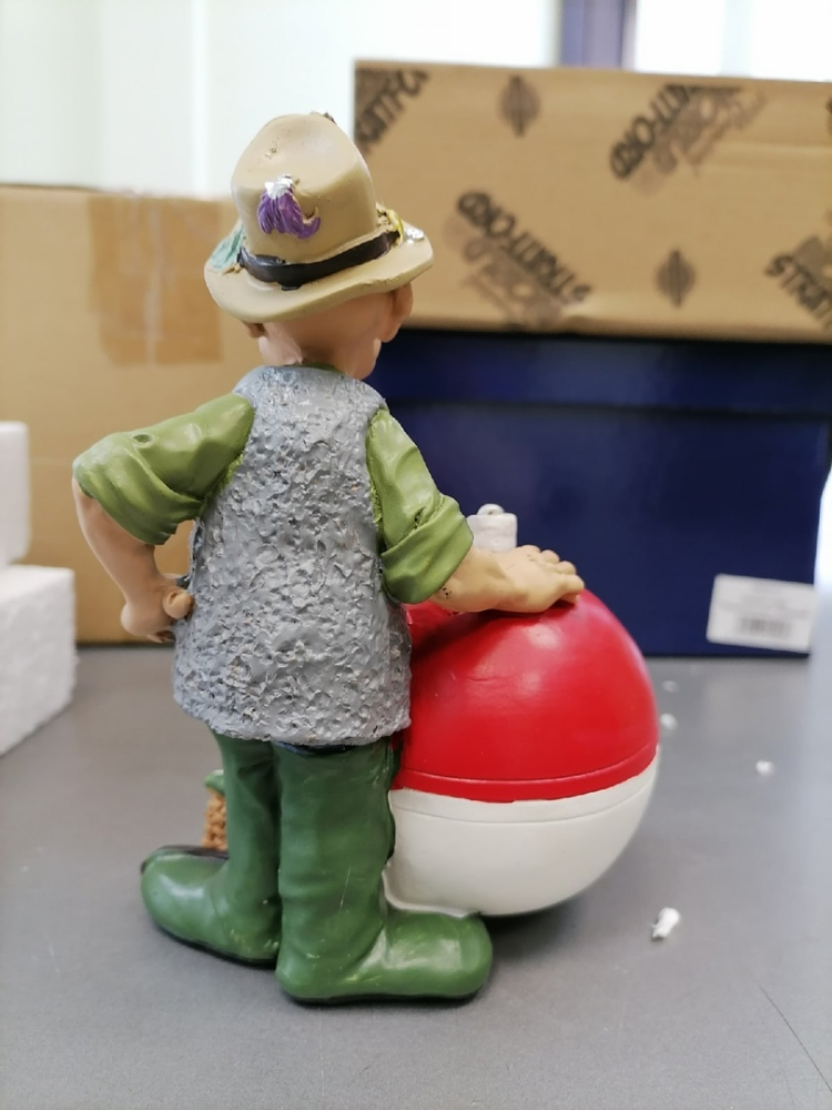 Часы Рыбак The Comical World of Stratford RV-592, фото со склада оборотная сторона