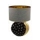 Лампа черная с золотом со Swarovski коллекция Tokio Migliore De Luxe 27519