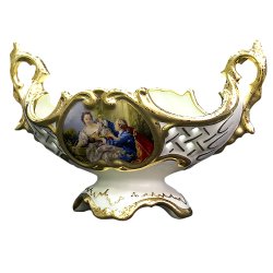 Ваза для фруктов Античный портрет