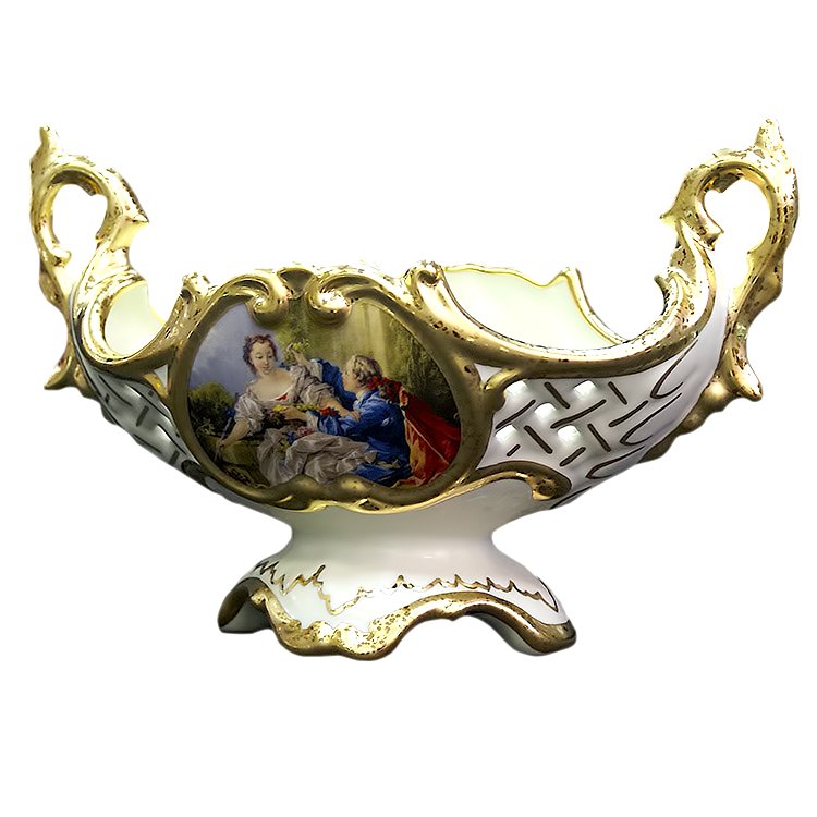 Ваза для фруктов Античный портрет Bruno Costenaro M375/BOU