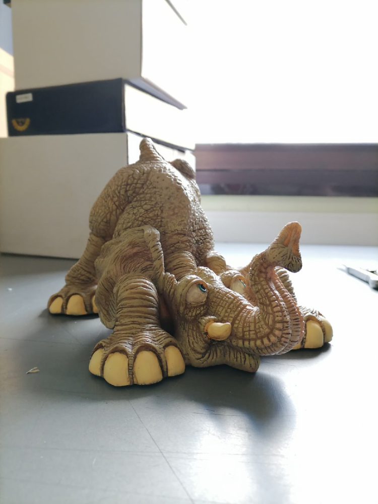 Большая Фигура Слон - Если б было море водки... Sealmark EL-7487-ME, фото со склада портретный вид