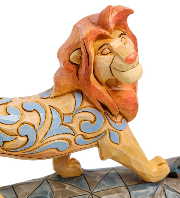 Статуэтка Симба Тимон и Пумба - Беззаботная команда Disney Traditions 905326, портретный вид