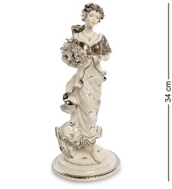 Статуэтка из керамики Девушка Весна