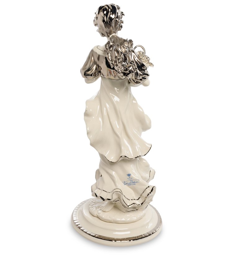 Статуэтка из керамики Девушка Весна Sabadin Vittorio SV- 102, фотография спины