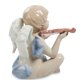 Статуэтка из фарфора Ангелочек музыкант со скрипкой Pavone JP-16/ 8, фотография со спины