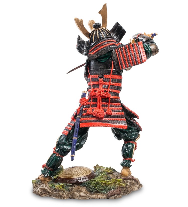 Статуэтка Самурай - Атака Veronese WS-745, оборотная сторона