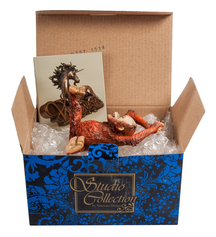 Статуэтка Малыш -  Орангутанг Veronese WS-763, упаковочный вид