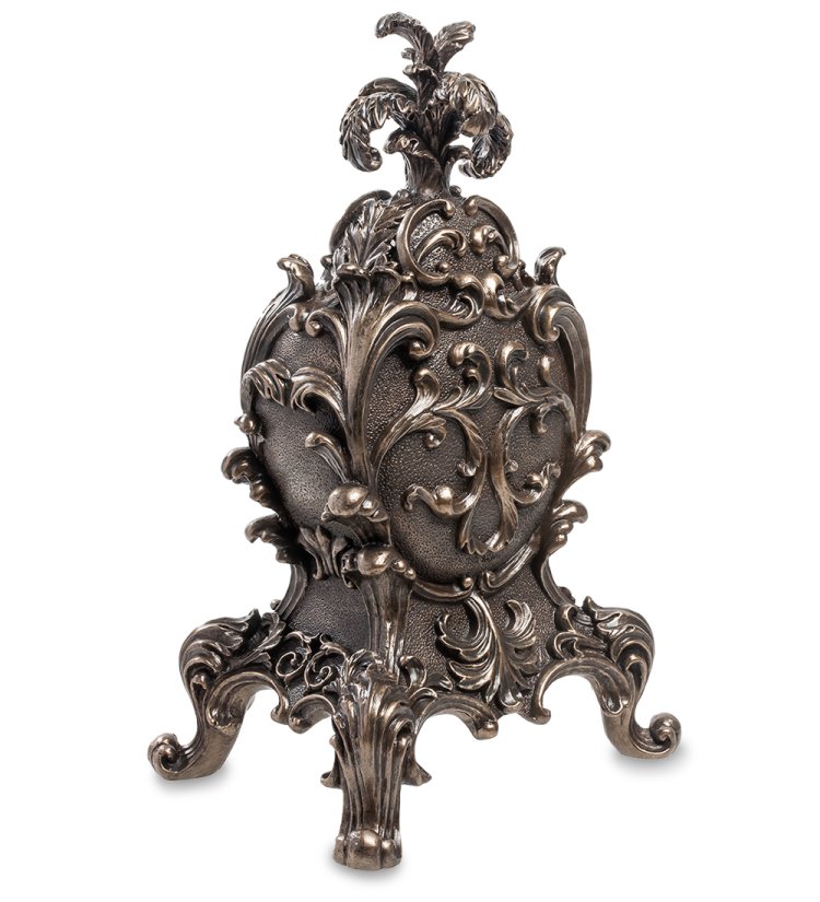 Часы в стиле барокко Королевский цветок Veronese WS-614, оборотная сторона