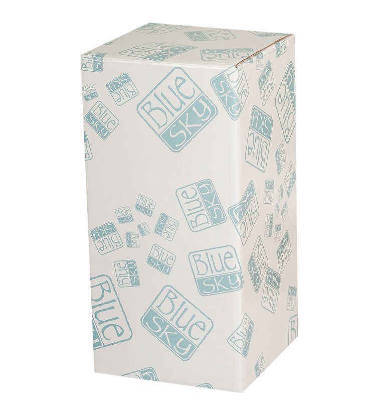 Маленькая Ваза для цветов Глициния Blue Sky BS- 34, фотография коробки