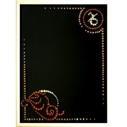 Фоторамка с кристаллами Swarovski - Козерог