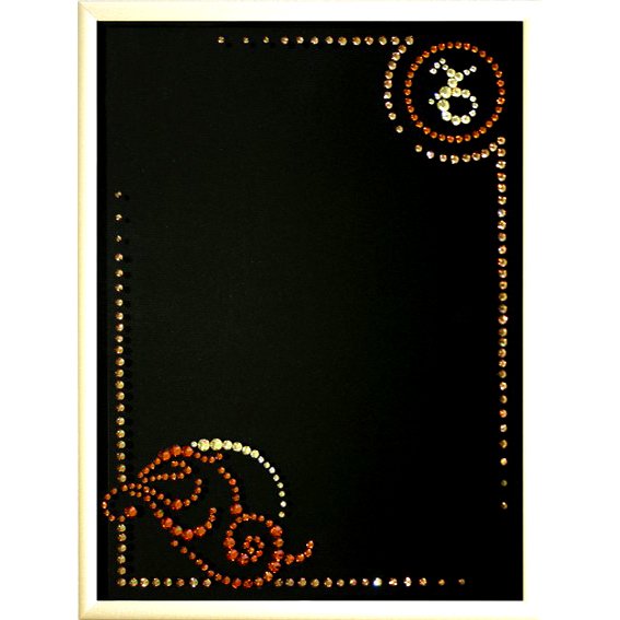 Фоторамка с кристаллами Swarovski - Козерог