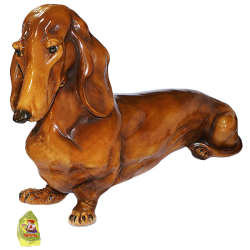 Статуэтка из фарфора Такса