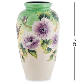 Настольная ваза для цветов из фарфора Цветочная Камелия