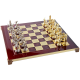 Шахматы на красной доске Олимпийские Игры Manopoulos MP-S-7-36-RED