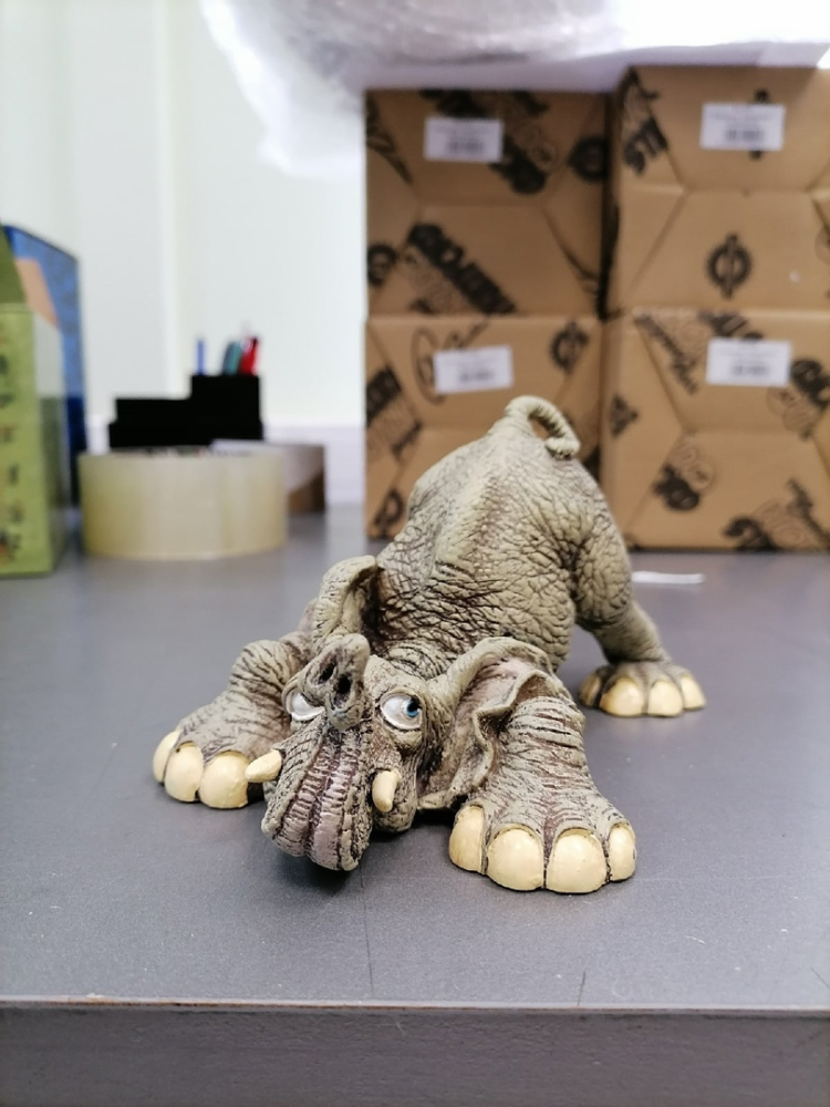 Фигурка Слон - Если б было море водки... Sealmark EL-7487-XE, фото со склада портретный вид