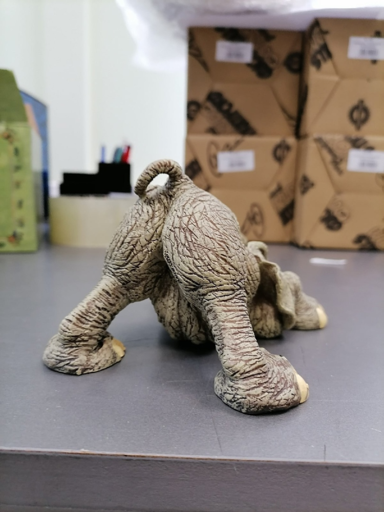 Фигурка Слон - Если б было море водки... Sealmark EL-7487-XE, фото со склада оборотная сторона