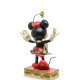 Статуэтка Веселая Минни Маус С Рождеством Disney Traditions, фотография со спины