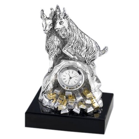 Статуэтка Козы с часами