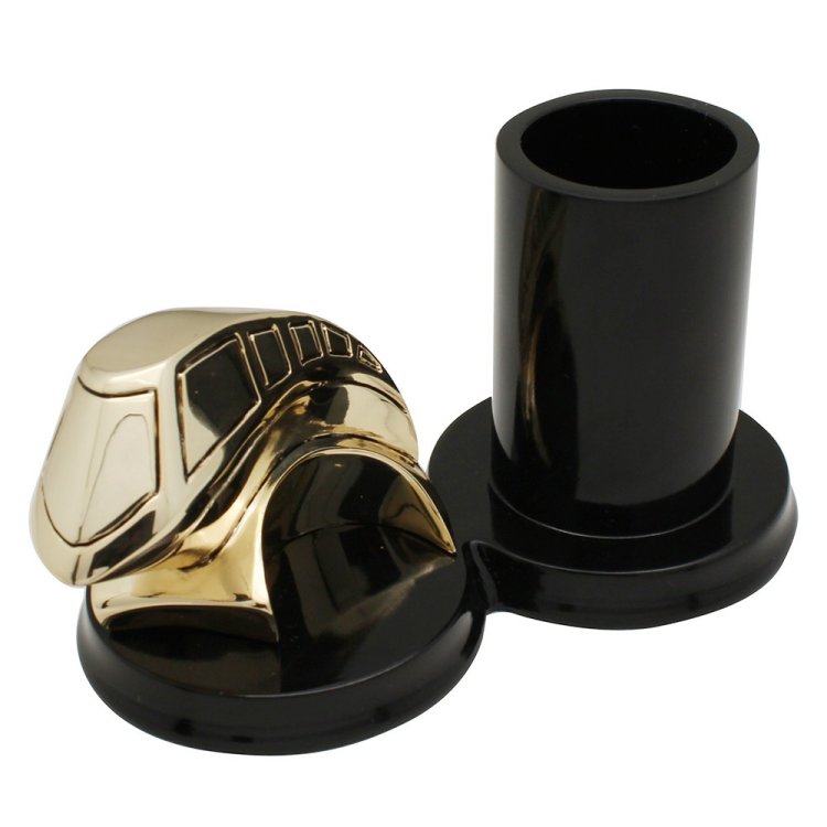 Подставка для ручек Железнодорожнику (золотая)