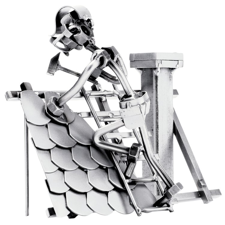 Фигурка из металла Кровельщик 443 Hinz & Kunst