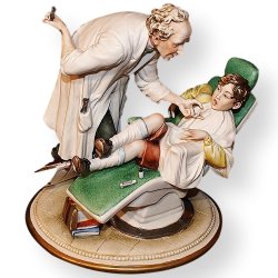 Статуэтка из фарфора Стоматолог