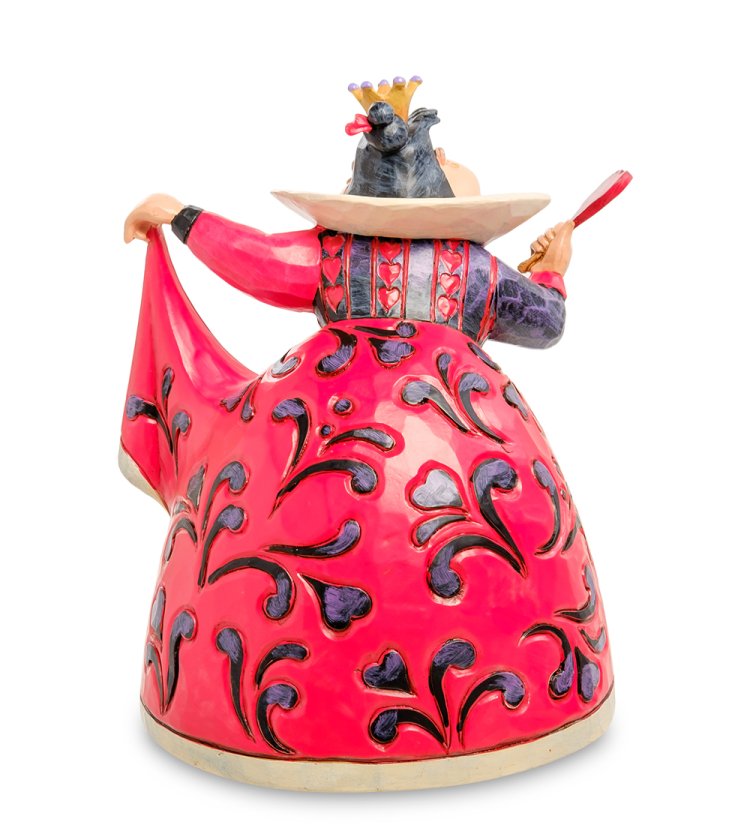 Статуэтка Королева сердец из Алисы в стране чудес Disney Traditions 905332, оборотная сторона