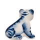 Фигурка Тигренок Голубая гжель ГЛ- 29, оборотная сторона