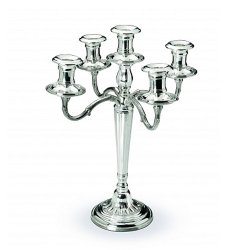 Подсвечник на пять свечей рифленый коллекция Sheffield