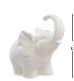 Статуэтка  подсветкой Слон из фарфора