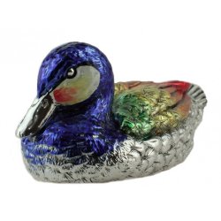 Статуэтка Уточка - мандаринка, Размер 9х4 см