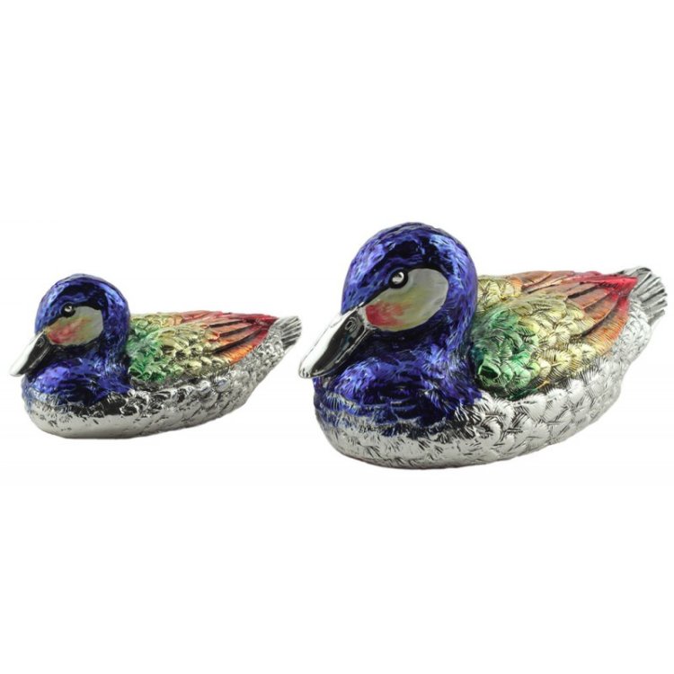 Статуэтка Уточка - мандаринка, Размер 9х4 см