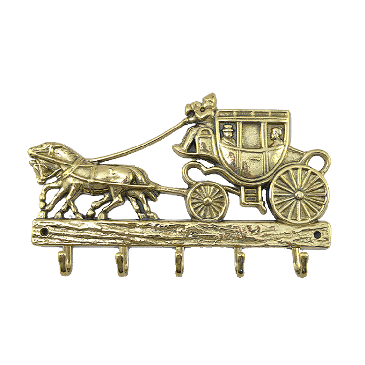 Ключница карета Дилижанс, золотая Alberti Livio AL-82-231