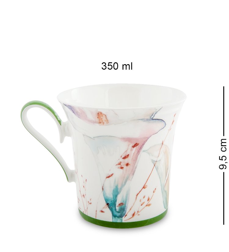 Кружка из фарфора Калла Calla Charme Pavone JK-155