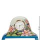 Настольные Часы из фарфора Бабочках на цветах Pavone JP-97/13