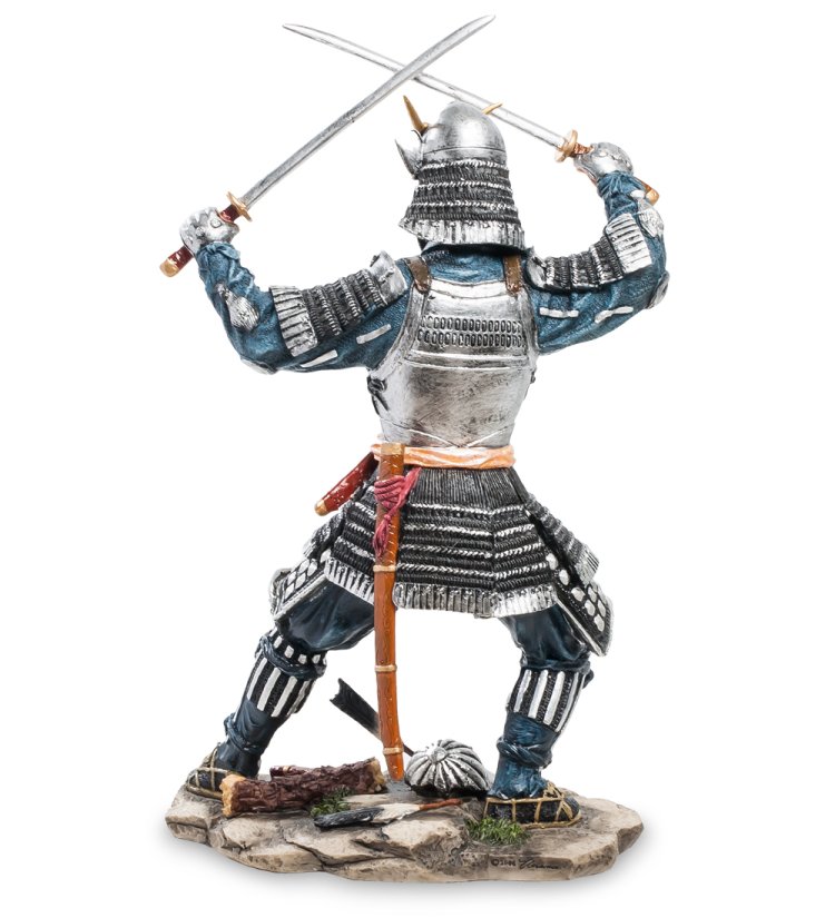 Статуэтка Самурай - Защита Veronese WS-746, оборотная сторона