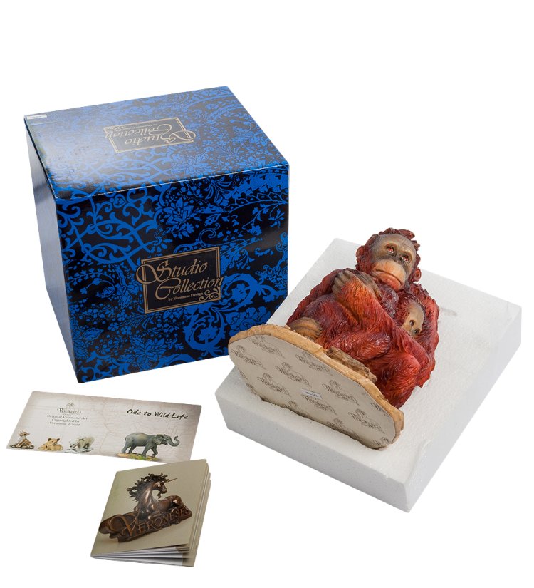 Статуэтка Орангутанги Veronese WS-764, упаковочный вид