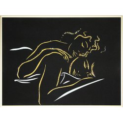 Картина Наслаждение c кристаллами Swarovski