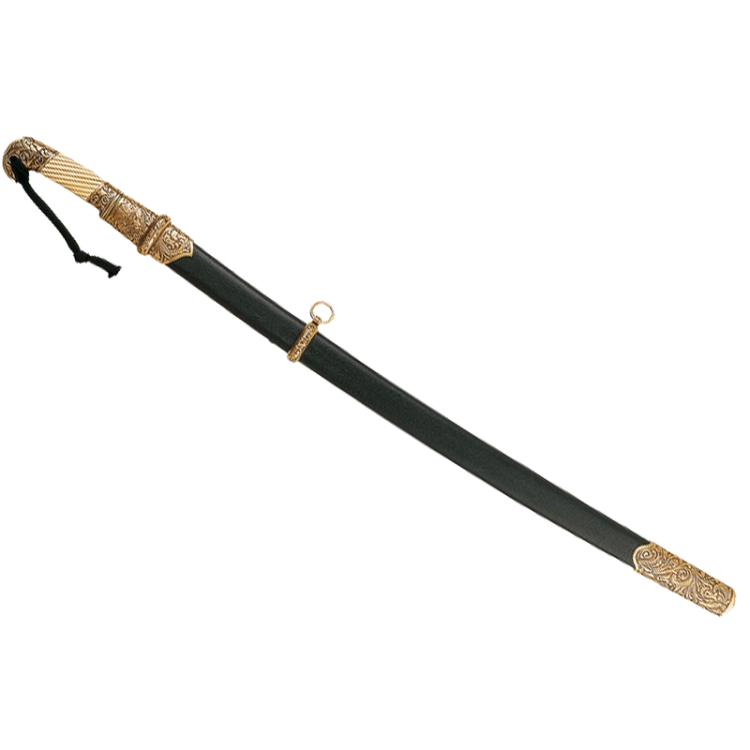 Шашка казацкая, Россия, 1881 Denix 4135, фотография в ножнах