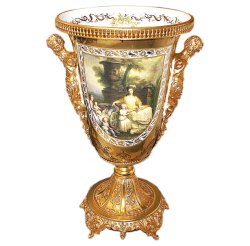 Ваза Кубок из фарфора