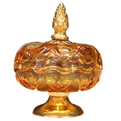 Шкатулка янтарная