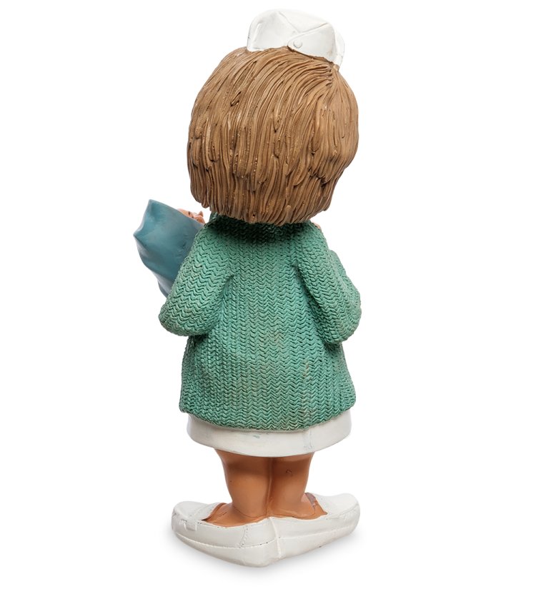 Статуэтка Врач с младенцем The Comical World of Stratford RV-716, оборотная сторона