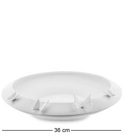 Ваза для фруктов из фарфора Бабочки