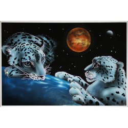 Картина Хранители мира c кристаллами Swarovski