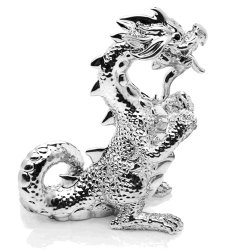 Статуэтка Серебряная сила Дракона
