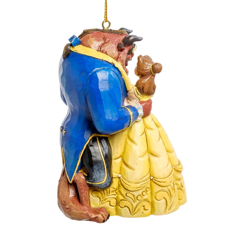 Подвесная фигурка Красавица и Чудовище Disney Traditions, оборотная сторона
