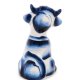 Статуэтка Корова Любава символ 2021 года Голубая гжель ГЛ- 11, фотография со спины